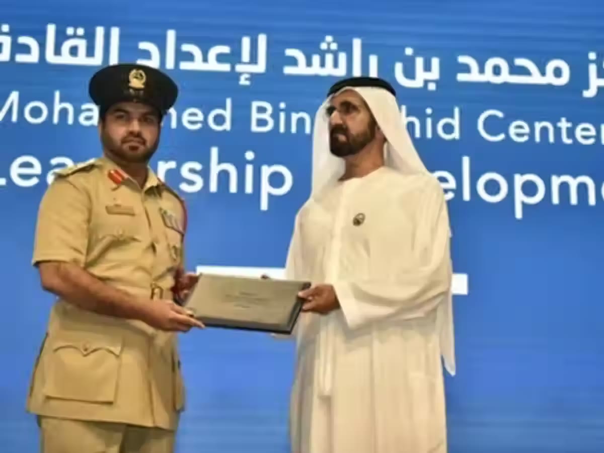 With H.H. Sheikh Mohammed bin Rashid Al Maktoum