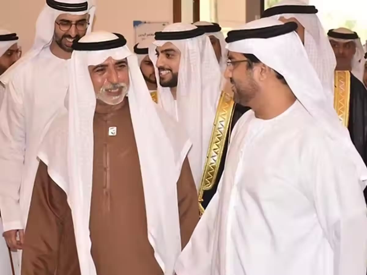 With H.H. Sheikh Nahyan bin Mubarak Al Nahyan